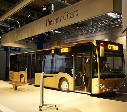 Nové Citaro se v pátek představilo novinářům z celého světa