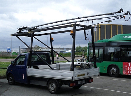 Nejnovější trolejbus v Landskroně pojmenovali Else-Len