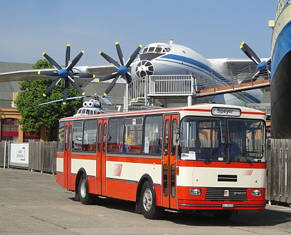 Ze srazu historických autobusů v německém Sinsheimu a Speyeru IV.