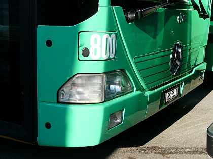 Na návštěvě v Basileji I.: Z autobusového depa BVB