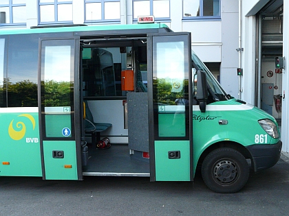 Na návštěvě v Basileji I.: Z autobusového depa BVB