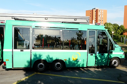 Na návštěvě v Basileji I.: Z autobusového depa BVB