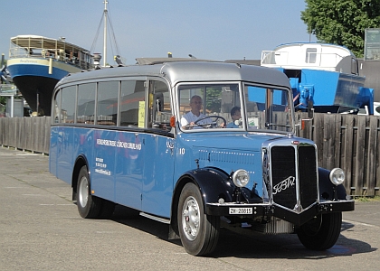 Ze srazu historických autobusů v německém Sinsheimu a Speyeru V.