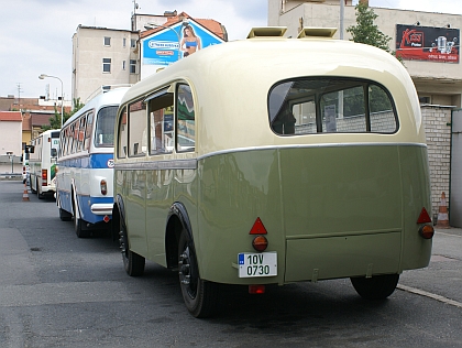 Vlek ČSAD  autobusy Plzeň Karosa D4 se představil  