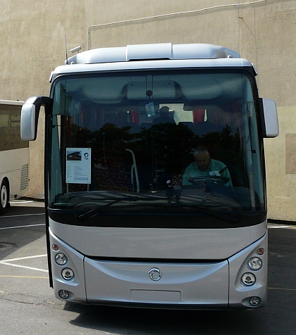Exteriérové záběry z Dne otevřených IVECO CR ve Vysokém Mýtě
