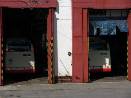 Nové CNG Citelisy s pozměněnou zádí  v Jihlavě.