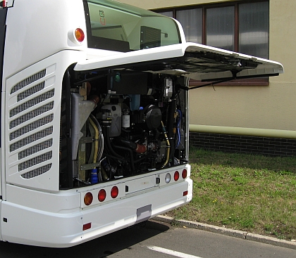 Irisbus Iveco mění zadní panel městského autobusu Citelis