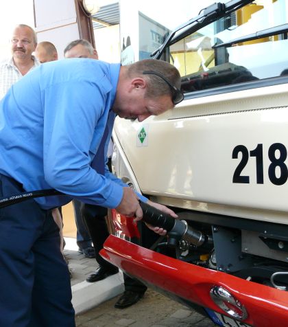 Společnost  Bonett otevřela v Jihlavě plnící stanici na zemní plyn