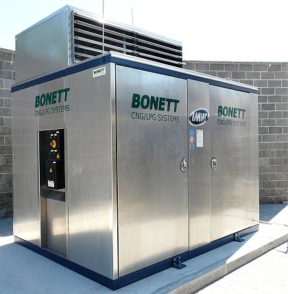 Společnost  Bonett otevřela v Jihlavě plnící stanici na zemní plyn