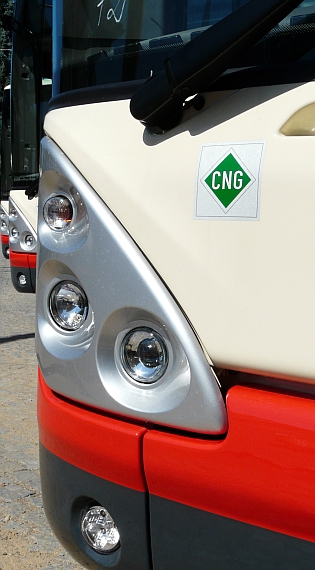 Další fotografie nových CNG Citelisů v Jihlavě. Specifikace od výrobce.