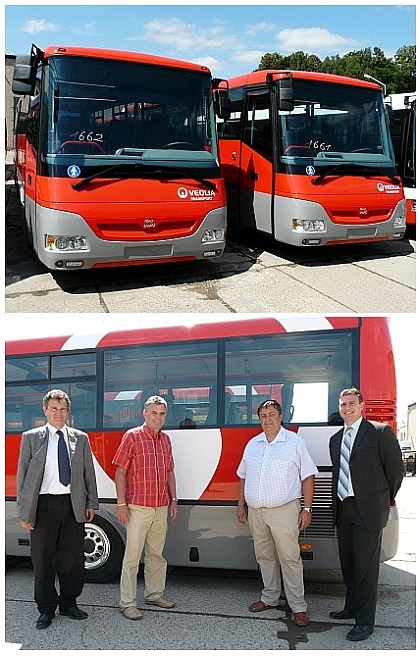 Obnovu všech autobusů na linkách MHD v Chrudimi připravuje Veolia Transport