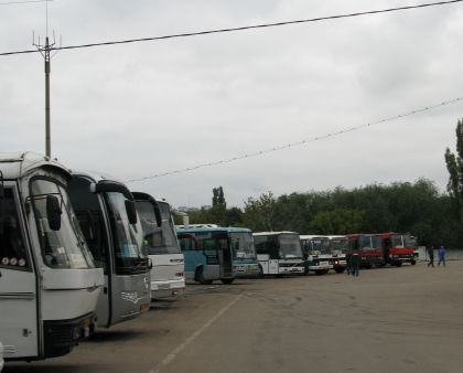 Pohlednice z autobusových nádraží na východě 4: Voroněž