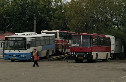 Pohlednice z autobusových nádraží na východě 4: Voroněž