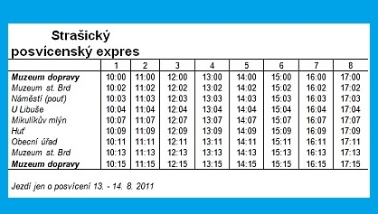 Strašické posvícení otevře brány Muzea dopravy 13. - 14. srpna        