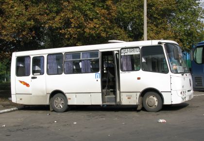 Pohlednice  z autobusových nádraží na východě 5: Mariupol