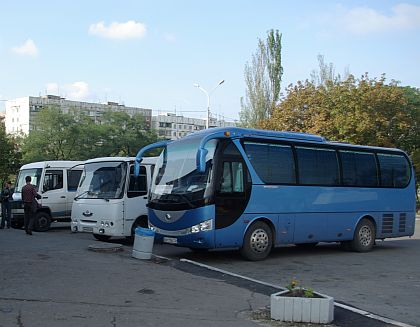 Pohlednice  z autobusových nádraží na východě 5: Mariupol