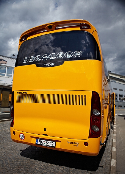 Volvo B13R s karosérií Irizar PB a multimediální výbavou Fun &amp; Relax III.