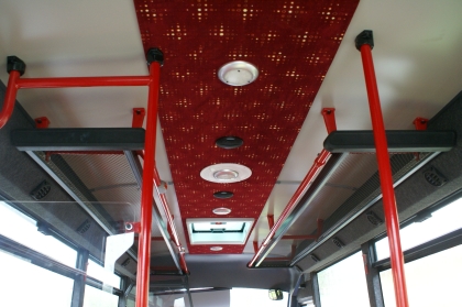 Podrobnosti k malokapacitnímu autobusu STRATOS LE 37, který byl testován