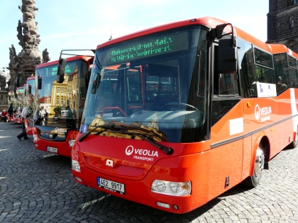 Šest nových  autobusů SOR - razantní obnova vozového parku MHD Chrudim