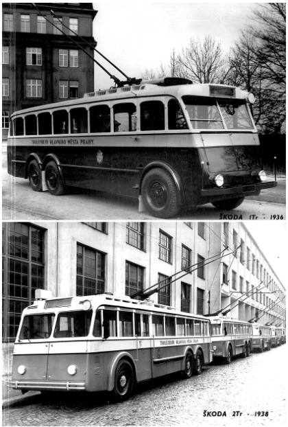 V těchto dnech je to  75 let, kdy vyjel v Praze první trolejbus 
