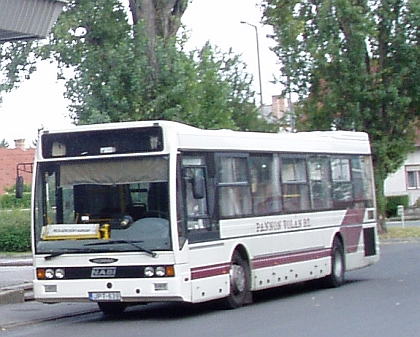 Autobusové nádraží Harkány v Maďarsku