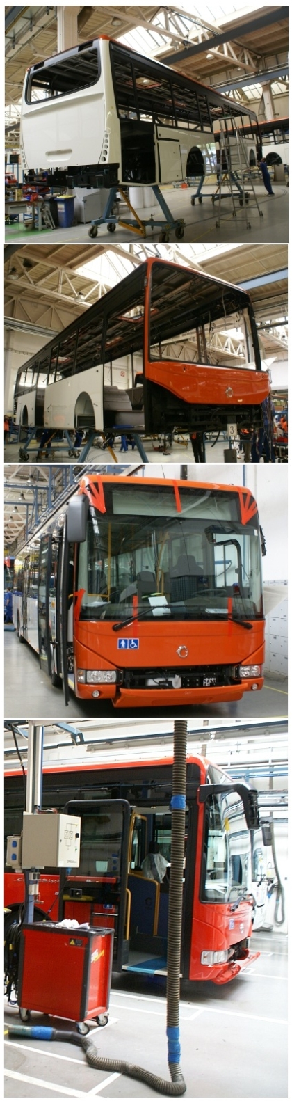 Test autobusu Irisbus Crossway LE v německém časopise "busblickpunkt"