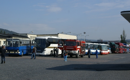 Ze Dne otevřených dveří  Probo Bus a PT Real v Králově Dvoře 17.9.2011