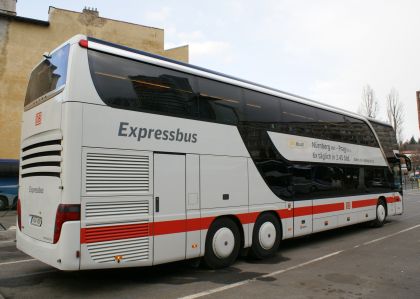 Přímé autobusové spojení DB Expressbus mezi Mnichovem a Prahou od 11.12.2011