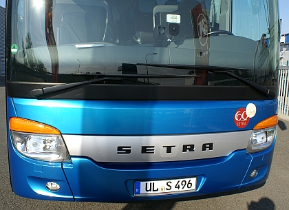 Testovací Setra S 416 GT-HD/2 ComfortClass  se  zastavila v Praze