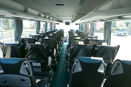 Testovací Setra S 416 GT-HD/2 ComfortClass  se  zastavila v Praze