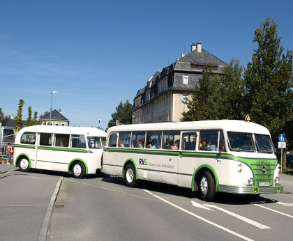 Ze srpnových oslav 20 let dopravce RVE Erzgebirge v Annaberg-Buchholz II.