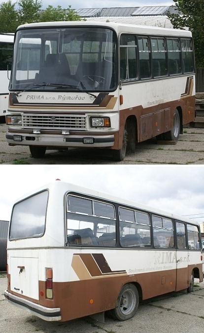 Přeprava osob na podvozcích Avia (či Renault Saviem) z archivu BUSportálu