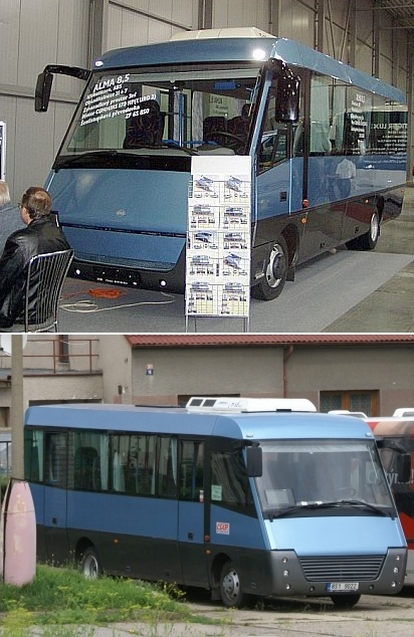 Přeprava osob na podvozcích Avia (či Renault Saviem) z archivu BUSportálu