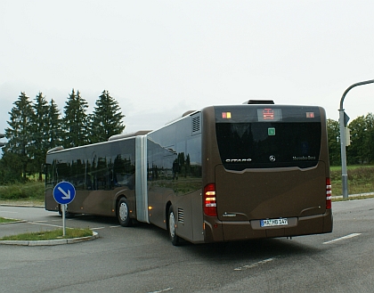 New Citaro - zkušenost řidiče: Cesta po příměstské lince MVV v okolí Mnichova