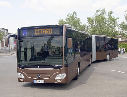 New Citaro - zkušenost řidiče: Cesta po příměstské lince MVV v okolí Mnichova
