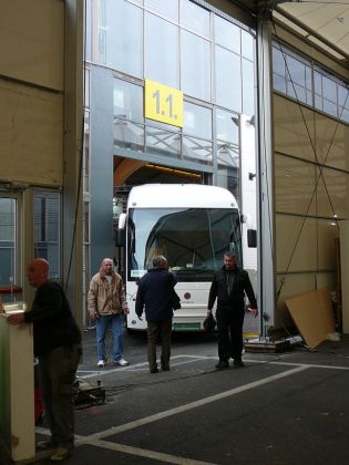 Tento týden začíná autobusový veletrh Busworld. Jak se staví veletrh -