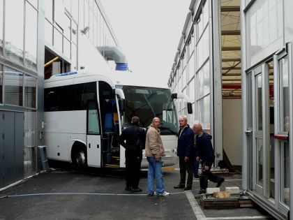 Tento týden začíná autobusový veletrh Busworld. Jak se staví veletrh -