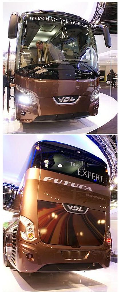 BUSWORLD 2011: 'Coach of the Year 2012':  Nová  Futura