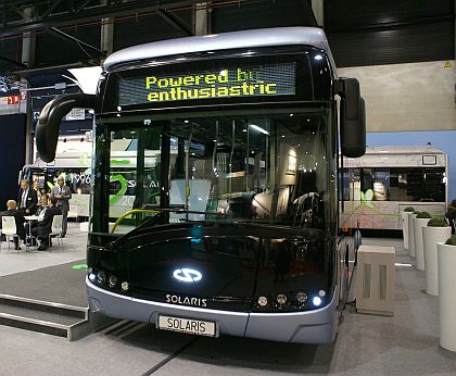 BUSWORLD 2011: Solaris představil vozidlo pro BRT/BHNS, elektrobus
