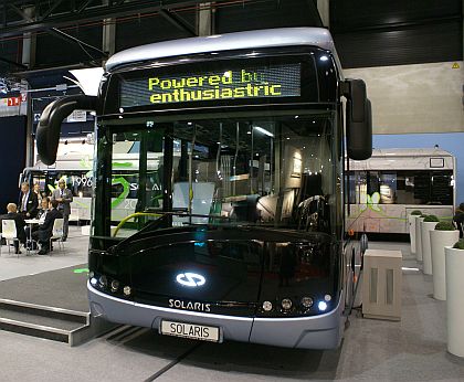 BUSWORLD 2011: Solaris představil vozidlo pro BRT/BHNS, elektrobus 