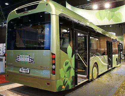 BUSWORLD 2011: Světová premiéra městského autobusu Volvo 7900 v hybridní verzi