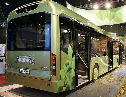 BUSWORLD 2011: Světová premiéra městského autobusu  Volvo 7900 v hybridní verzi