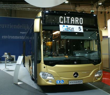 BUSWORLD 2011: Mercedes-Benz - světová premiéra Travego EURO 6, nové Citaro,