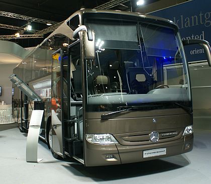 BUSWORLD 2011: Mercedes-Benz - světová premiéra Travego EURO 6, nové Citaro,