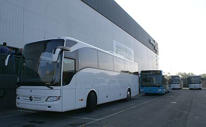 BUSWORLD 2011: Mercedes-Benz - světová premiéra Travego EURO 6, nové Citaro,