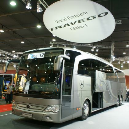 BUSWORLD 2011: Mercedes-Benz - světová premiéra Travego EURO 6, nové Citaro,