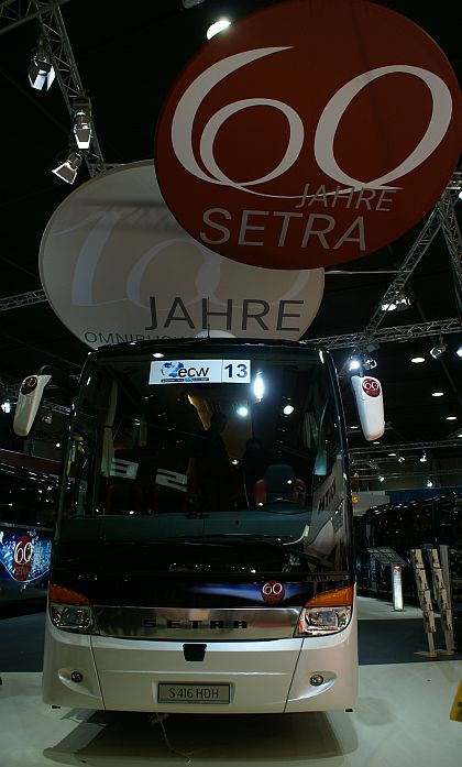 BUSWORLD 2011: Setra ve znamení 60 let značky