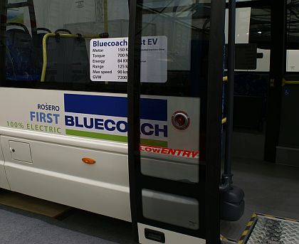 BUSWORLD 2011: Slovenský karosář Rošero-P zaujal malokapacitním elektrobusem