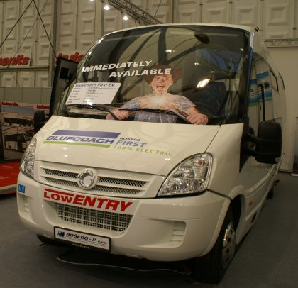 BUSWORLD 2011: Slovenský karosář Rošero-P zaujal malokapacitním elektrobusem