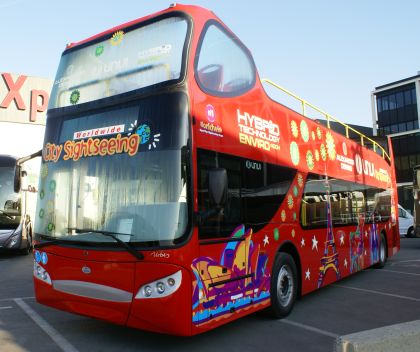 BUSWORLD 2011: Otevřené doubledeckery s turisty v Praze patrně neuvidíme